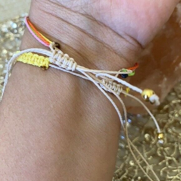 Howlite Chinese Knot macrame multilayer set - Picture 2 of 7